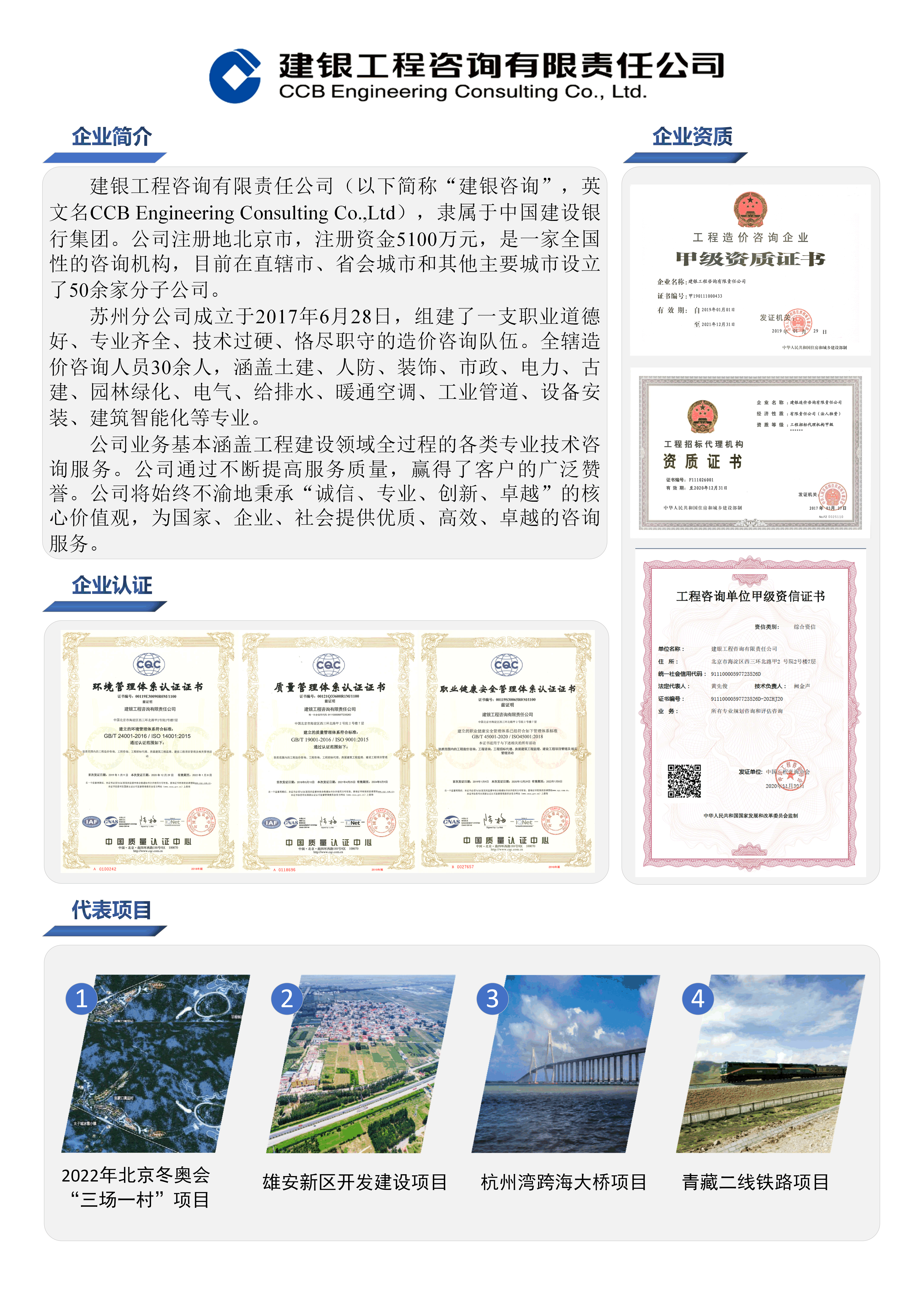 建银工程咨询有限责任公司苏州分公司